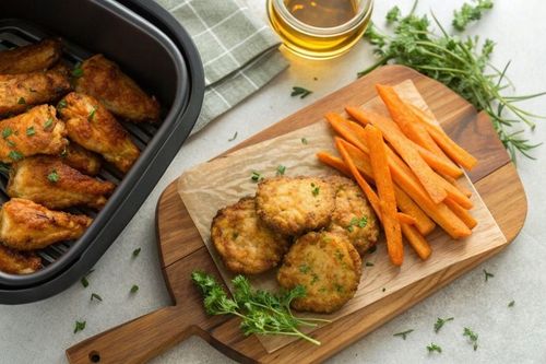 FRYTKOWNICA BEZTŁUSZCZOWA 2800W AIR FRYER 11L DUŻA XXL na Arena.pl