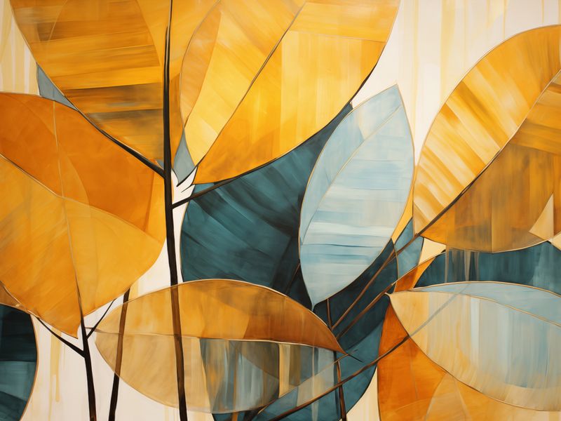 Plakat 100x75cm Harmonia Odcieni zdjęcie 1