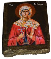 Ikona Święta Liliana patronka dzieci studentów nauczycieli, osób samotnych