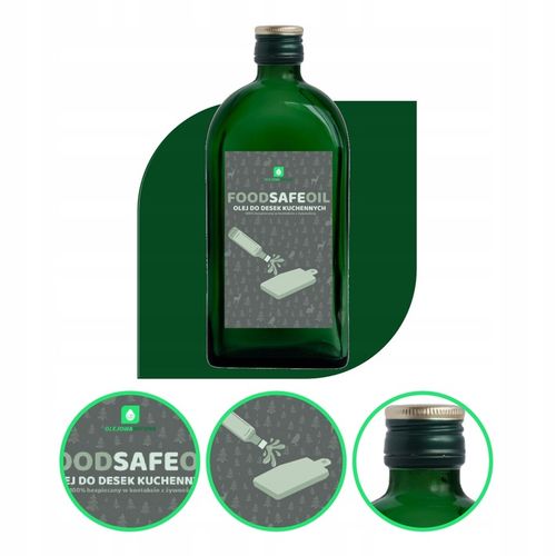 OLEJ DO DESEK KUCHENNYCH bezpieczny i naturalny 250ml OlejowaNatura na Arena.pl