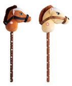 ND17_ZB-159067 PROMO Głowa Konia z dźwiękiem na kiju 8568 mix cena za 1 szt