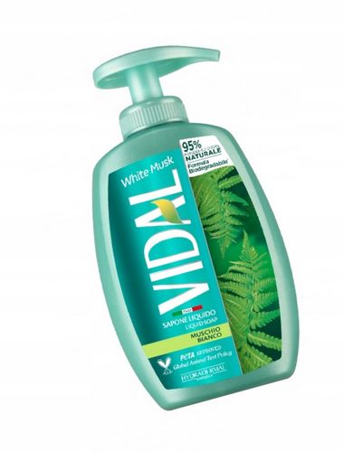 Mydło W Płynie Do Rąk Białe Piżmo Vidal 300 Ml na Arena.pl