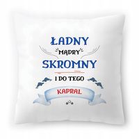 Poduszka Dla Kaprala Na Urodziny Na Prezent Z Nadrukiem Ze Zdjęciem