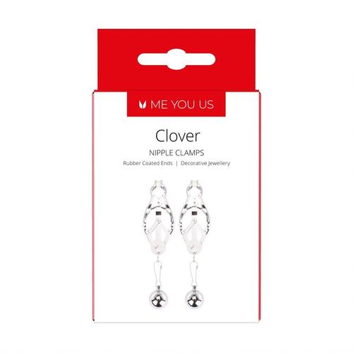 me you us clover nipple clamp silver na Arena.pl