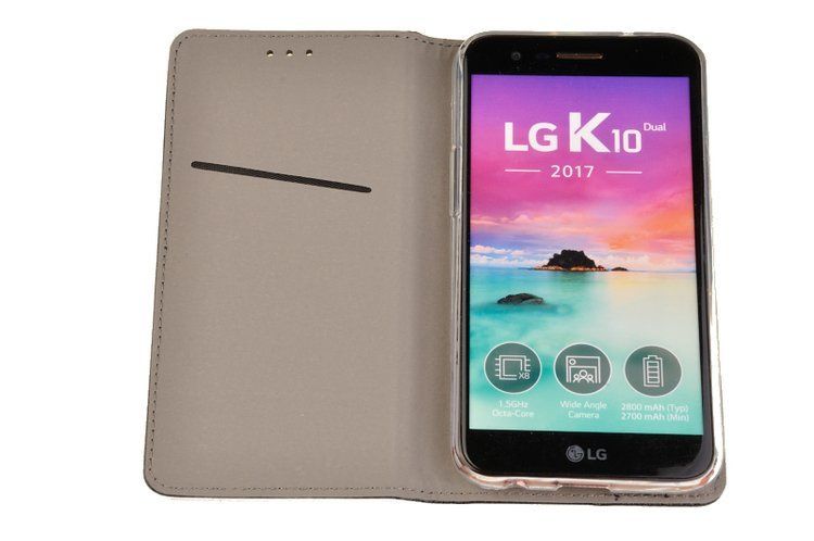 Etui Smart do LG K10 2017 czarny zdjęcie 4