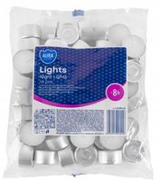 Świeca tealight parafinowa Bezzapachowe Aura 50 szt.
