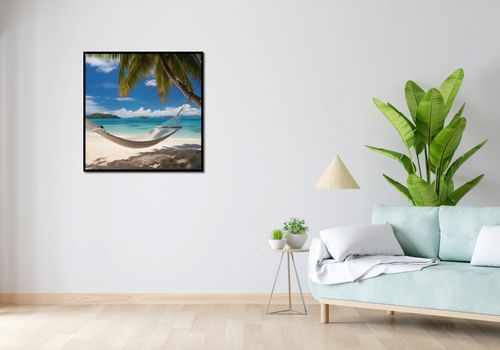 Plakat 80x80cm Rajska Ucieczka na Arena.pl