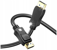 Kabel DisplayPort Techly 2.1 4K*120Hz 1m 54G czarny