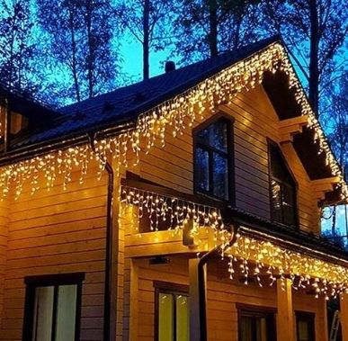 SOPLE 500 LED LAMPKI ZEWNĘTRZNE IP44 STAŁE + FLASH KURTYNA ŚWIETLNA GRUBE na Arena.pl