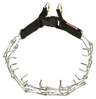 Solidna chromowana kolczatka dla ciągnącego psa - Champion 3,0mm / 47cm