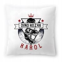 Poduszka Dla Karola Na Urodziny Ze Zdjęciem Na Prezent Biała 40X40 Cm