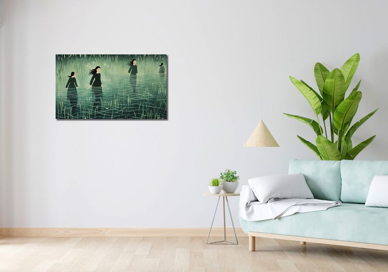 Obraz 90x50cm Pośród Ciszy zdjęcie 2