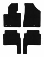 Dywaniki welurowe BASIC czarne Kia Sorento II 2009-2015