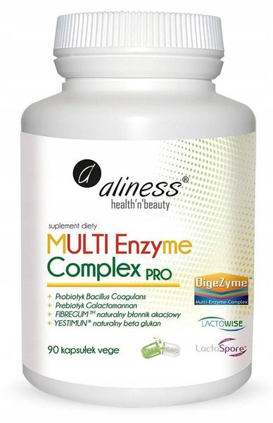 ALINESS MULTI Enzyme Complex PRO x 90 VEGE CAPS zdjęcie 1