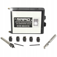 ZESTAW ROZWIERTAKÓW DO USUWANIA ZGRZEWÓW, SPAWÓW, SPOIN 10MM RAPID M22316