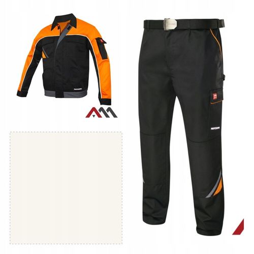 Spodnie robocze do PASA WYTRZYMAŁE i KOMFORTOWE MECHANIK do pracy r.52 na Arena.pl