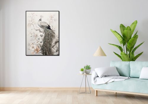 Plakat 75x100cm Pawia Gracja na Arena.pl