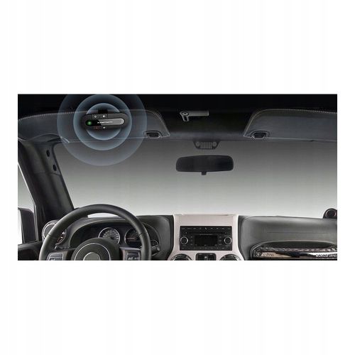 ZESTAW GŁOŚNOMÓWIĄCY SAMOCHODOWY BLUETOOTH 5.0 EDR na Arena.pl