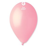 Balony pastelowe różowy jasny #057, 26 cm 3 szt.