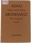 Adam Mickiewicz Pan Tadeusz seria Dzieła wszystkie Tom IV 1969