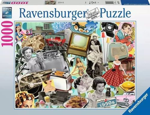 Puzzle 1000 Elementów Lata 50-Te na Arena.pl