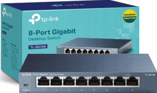 SWITCH TL-SG108 8-PORTOWY TP-LINK na Arena.pl