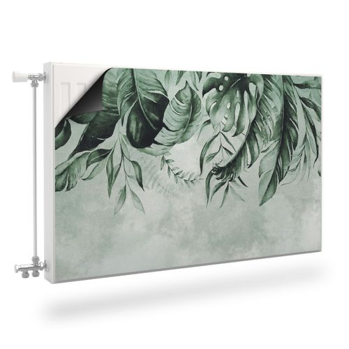 Mata MAGNETYCZNA Kaloryfera Tropikalne Liście Rośliny 100cm x 60cm na Arena.pl