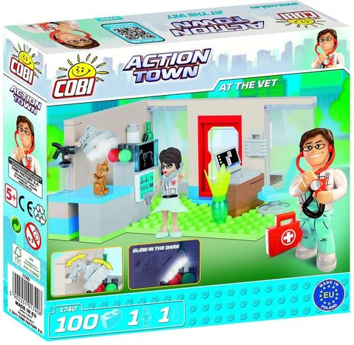 Cobi Klocki Action Town 100 elementów Weterynarz na Arena.pl