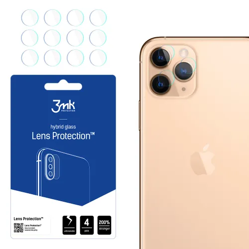 Szkło na aparat 3mk Lens Protection™ hybrydowe na iPhone 11 Pro na Arena.pl