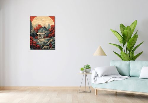 Obraz 50x70cm Idylla Rustykalna na Arena.pl