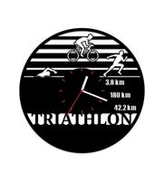 Zegar ścienny z płyty winylowej Triathlon IM 60.8