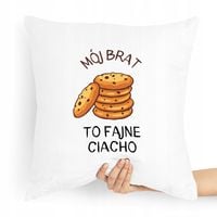 Poduszka Prezent Dla Brata To Fajne Ciacho Z Nadrukiem Ze Zdjęciem