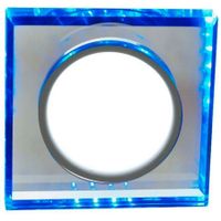 Lampa sufitowa kwadratowa 2263892 Candellux LED 8W 6500K chrom niebieska