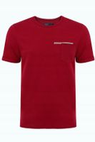 Koszulka męska bordowa Giles Rozmiar - XXL