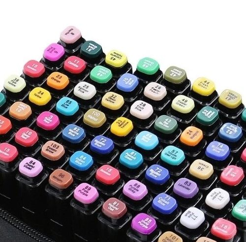 TABLET GRAFICZNY + 80szt. MARKERÓW DWUSTRONNYCH - DESKA KREŚLARSKA na Arena.pl