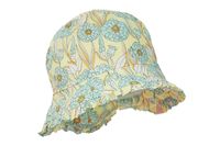 Pupill Glory kapelusz na lato dla dziewczynki kwiaty żółty 50-52