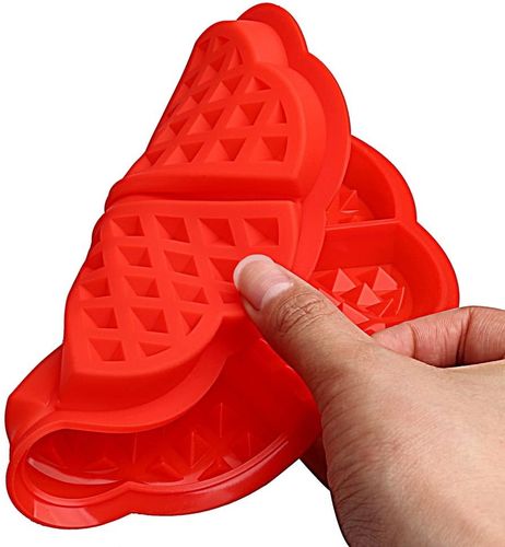 Gofry - Forma do gofrów placków omletu bez tłuszczu - 5 serc na Arena.pl