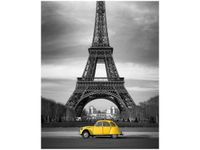 40X50CM ŻÓŁTE AUTKO OBRAZ