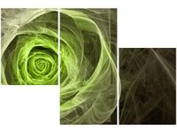 OBRAZ GREEN ROSE