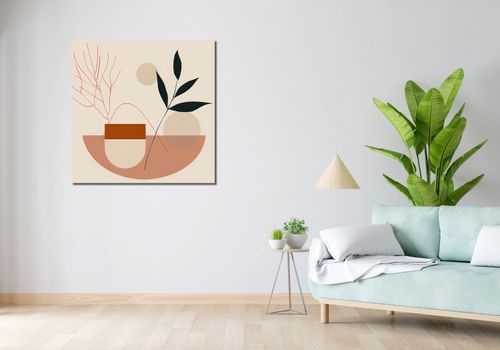 Obraz 90x90cm Botaniczna Przymiarka na Arena.pl