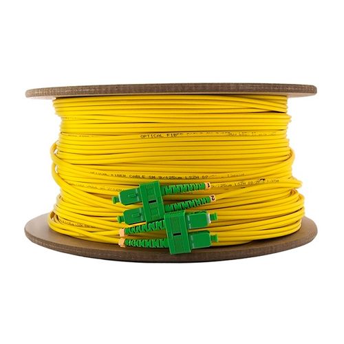 Qoltec Patchcord światłowodowy SC/APC - SC/APC | Singlemode | 9/125 | G652D | Duplex | 120m na Arena.pl