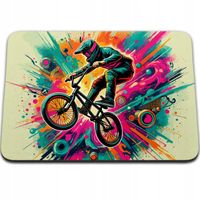 PODKŁADKA POD MYSZKĘ 24 x 20 - ROWER BMX MTB SPORT