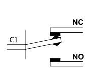 Wyłącznik krańcowy mikro z dźwignią ze sprzężyną i rolką TRACON na Arena.pl