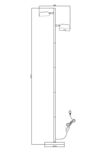 Lampa Podłogowa Dann Lux Emo Biała DLD5292 na Arena.pl