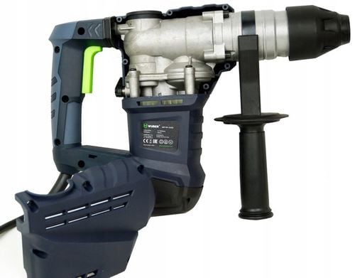 MŁOTOWIERTARKA MŁOT UDAROWY WUBER 2600 WIERTARKA SDS+ WALIZKA + DŁUTA na Arena.pl