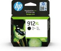 HP 912XL Oryginalny Wkład Atramentowy Czarny o Wysokiej Wydajności, 3YL84AE