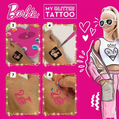Tatuaże brokatowe Barbie na Arena.pl
