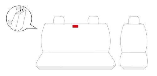 Pokrowce na fotele 2+1 Jumper I Ducato II Sprinter I Boxer I Master II na Arena.pl