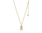 naszyjnik z misiem wysadzanym kryształkami (c23/zim/120au)