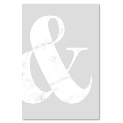 Deco Panel, Symbol na szarym tle 80x120 na Arena.pl